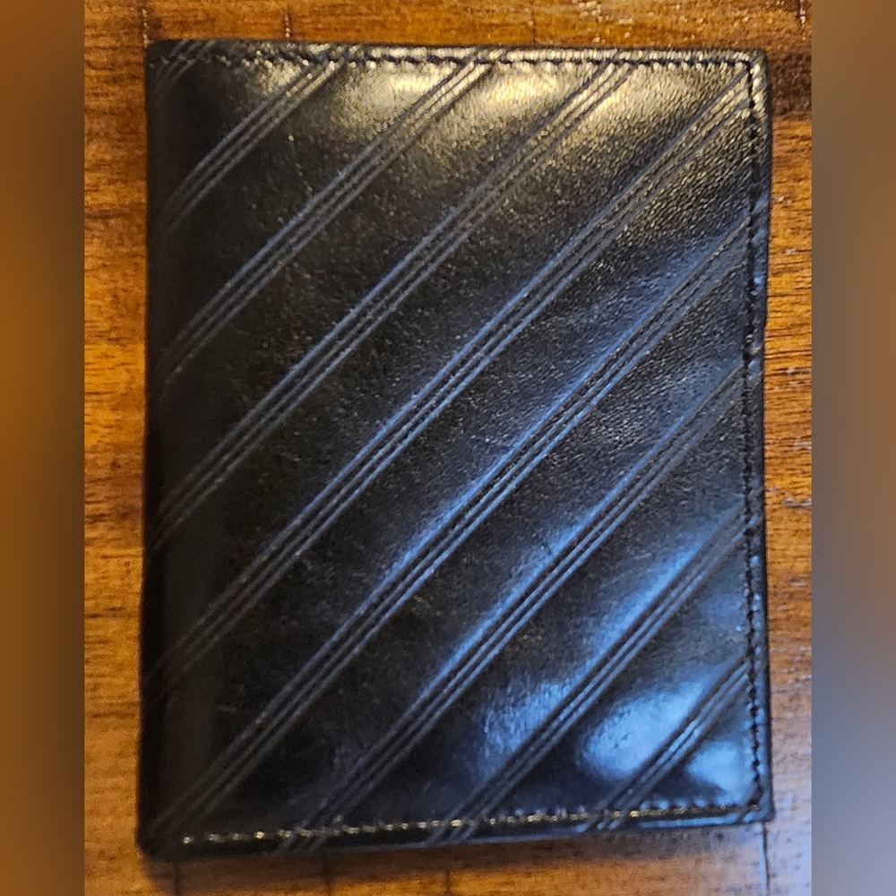 Men's Prince Gardner Billfold Wallet Black